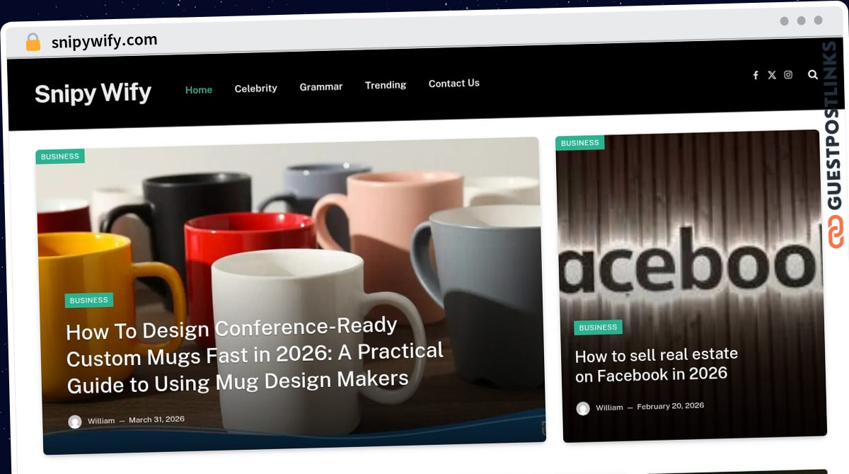 Publish Guest Post on snipywify.com