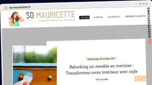 Publish Guest Post on so-mauricette.fr
