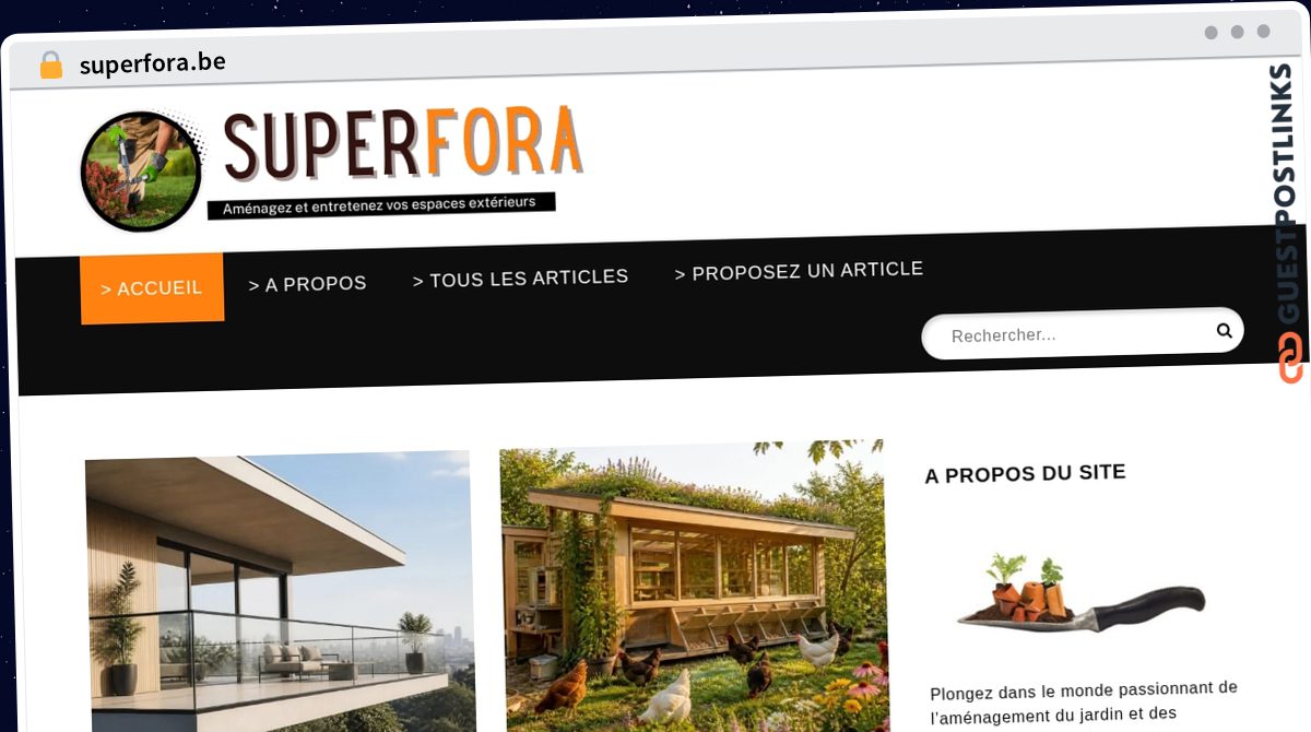 Publish Guest Post on superfora.be