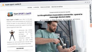 Publish Guest Post on team-sport-sante.fr