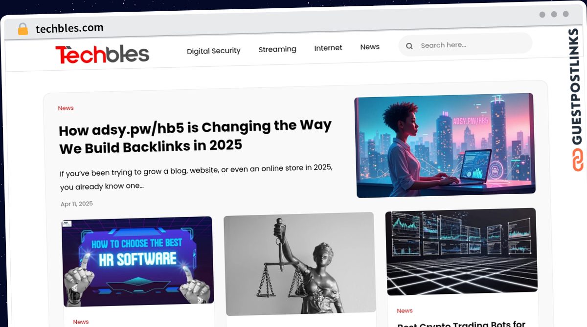 Publish Guest Post on techbles.com