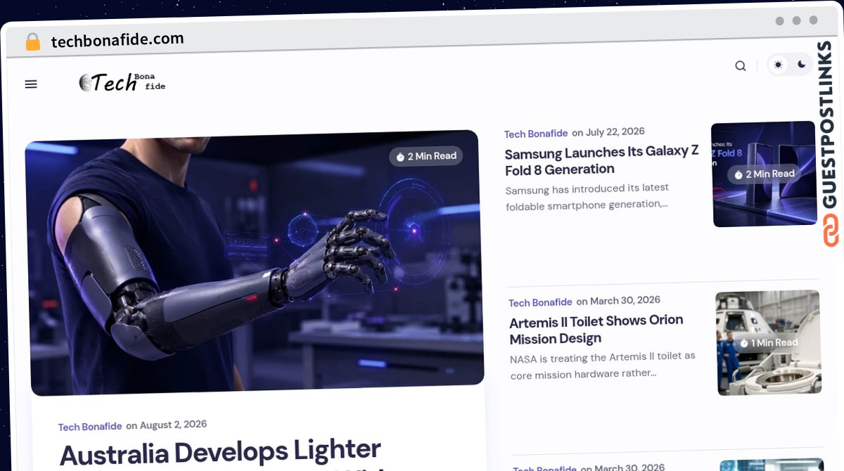 Publish Guest Post on techbonafide.com