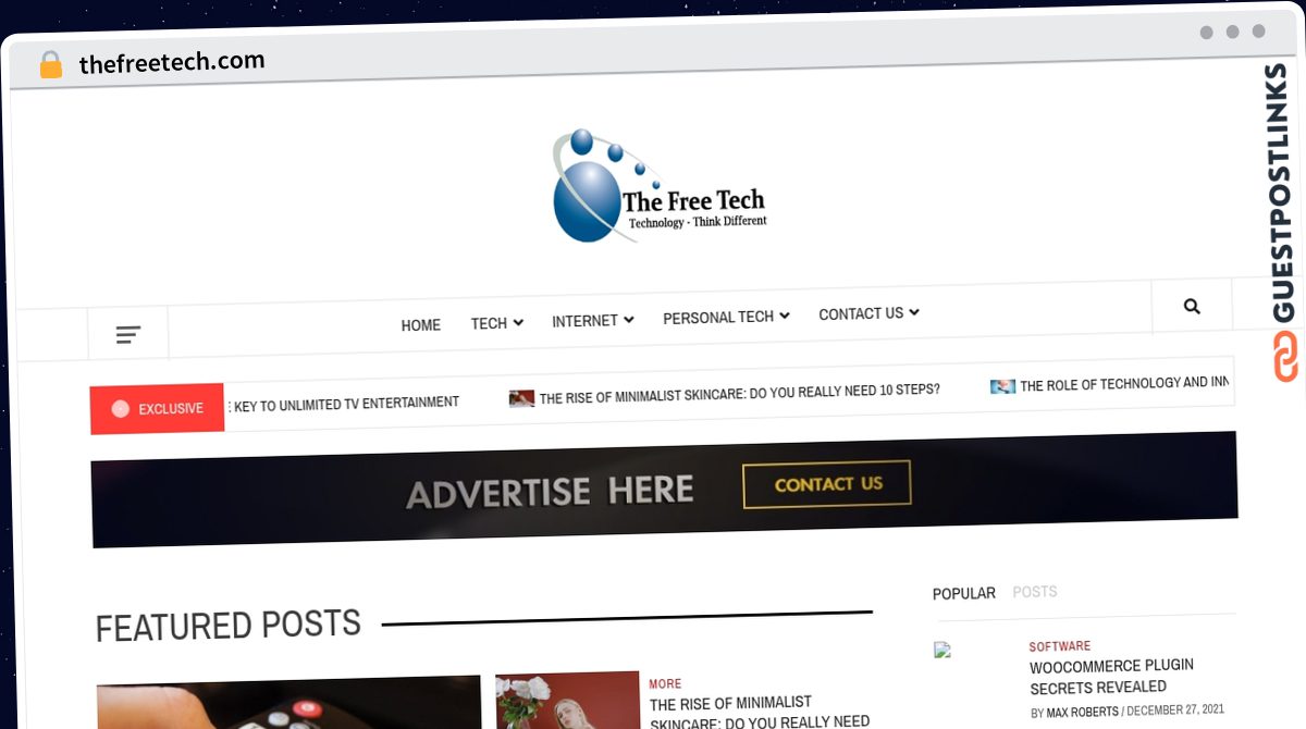 Publish Guest Post on thefreetech.com