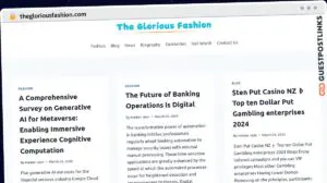 Publish Guest Post on thegloriousfashion.com