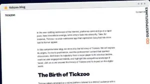 Publish Guest Post on tickzoo.blog