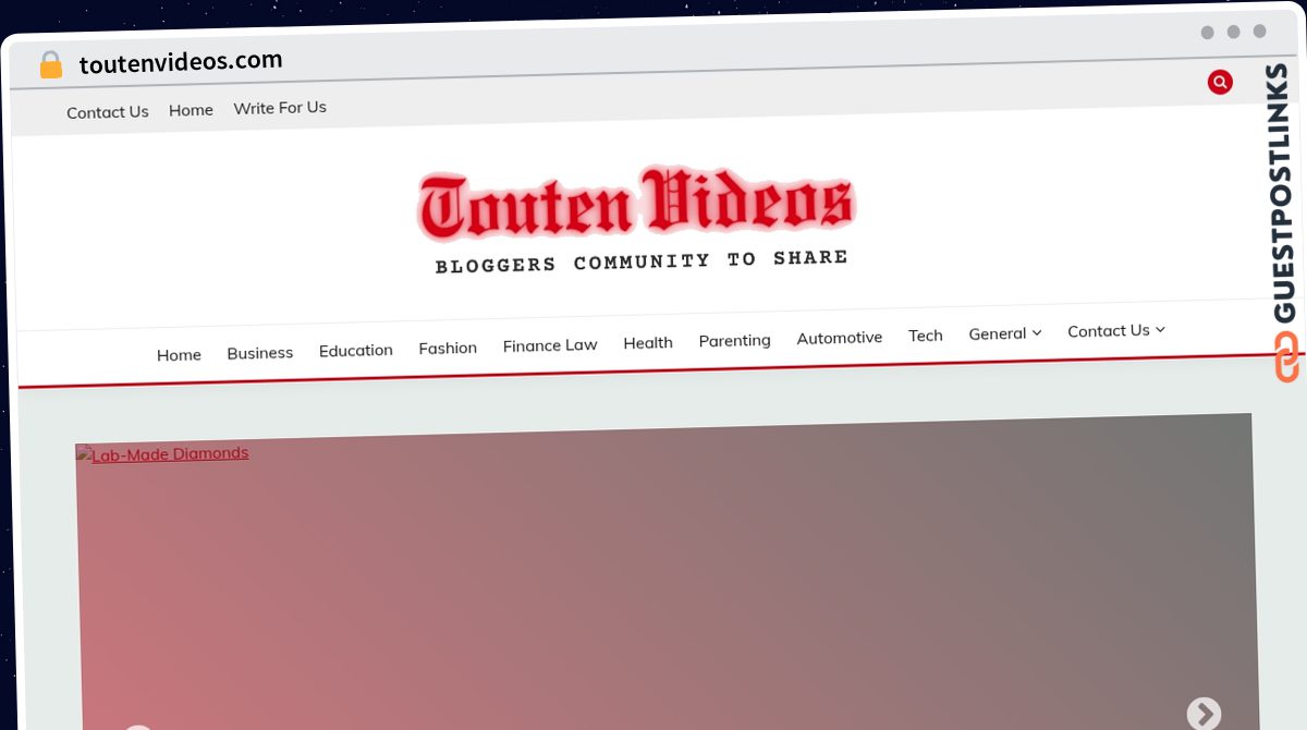 Publish Guest Post on toutenvideos.com