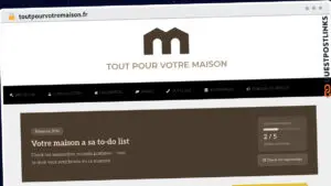 Publish Guest Post on toutpourvotremaison.fr