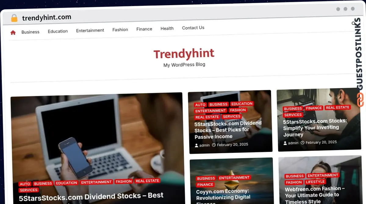 Publish Guest Post on trendyhint.com
