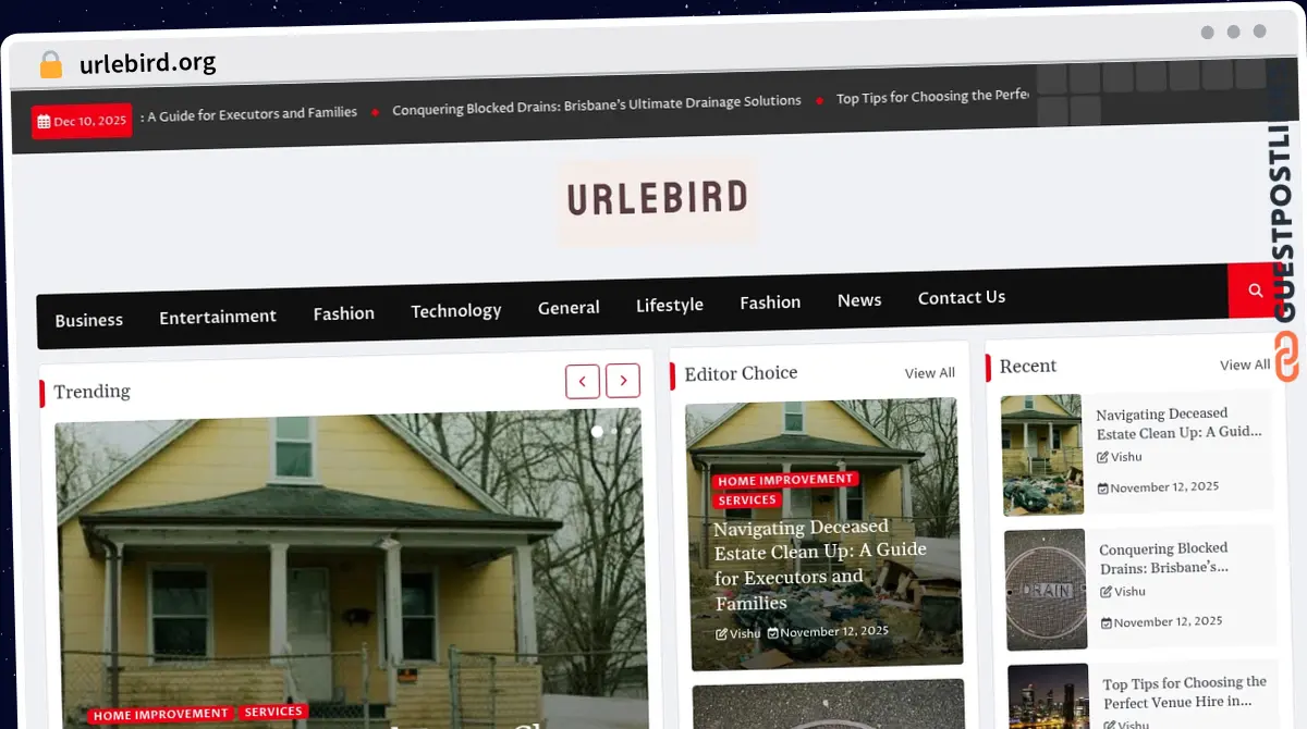 Publish Guest Post on urlebird.org