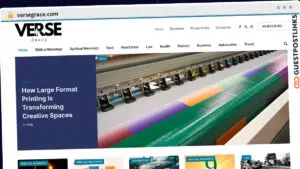 Publish Guest Post on versegrace.com