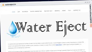 Publish Guest Post on watereject.in