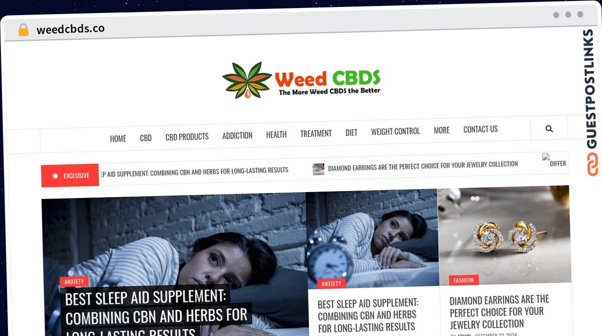 Publish Guest Post on weedcbds.co