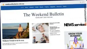 Publish Guest Post on weekendbulletin.com.au