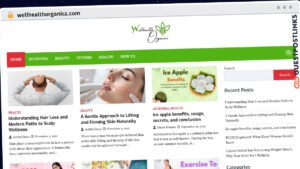 Publish Guest Post on wellhealthorganicz.com