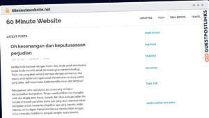 Publish Guest Post on 60minutewebsite.net