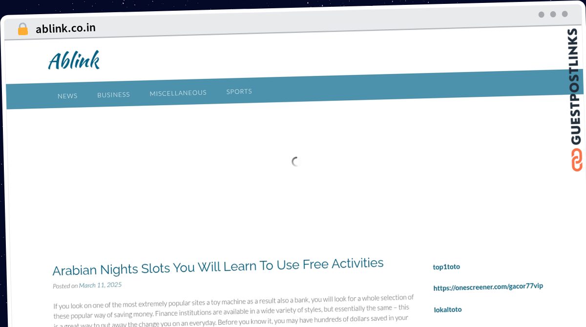 Publish Guest Post on ablink.co.in