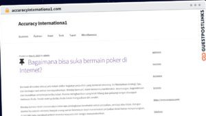 Publish Guest Post on accuracyinternationa1.com