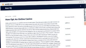Publish Guest Post on aezdj.com