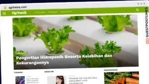 Publish Guest Post on agrinesia.com