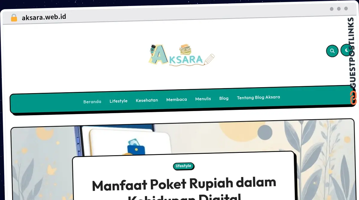 Publish Guest Post on aksara.web.id