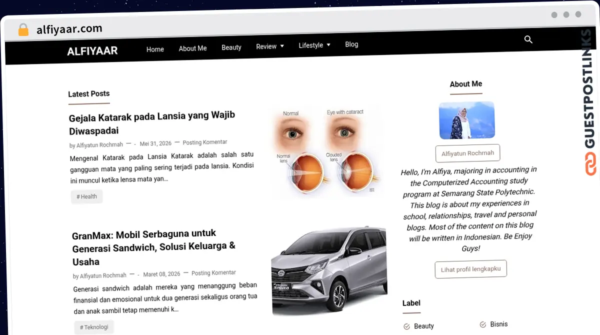 Publish Guest Post on alfiyaar.com