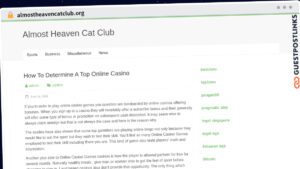Publish Guest Post on almostheavencatclub.org