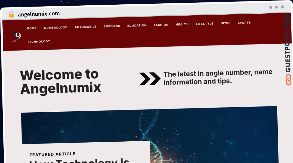 Publish Guest Post on angelnumix.com