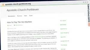 Publish Guest Post on apostolic-church-porthleven.org