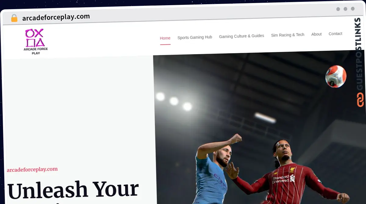 Publish Guest Post on arcadeforceplay.com