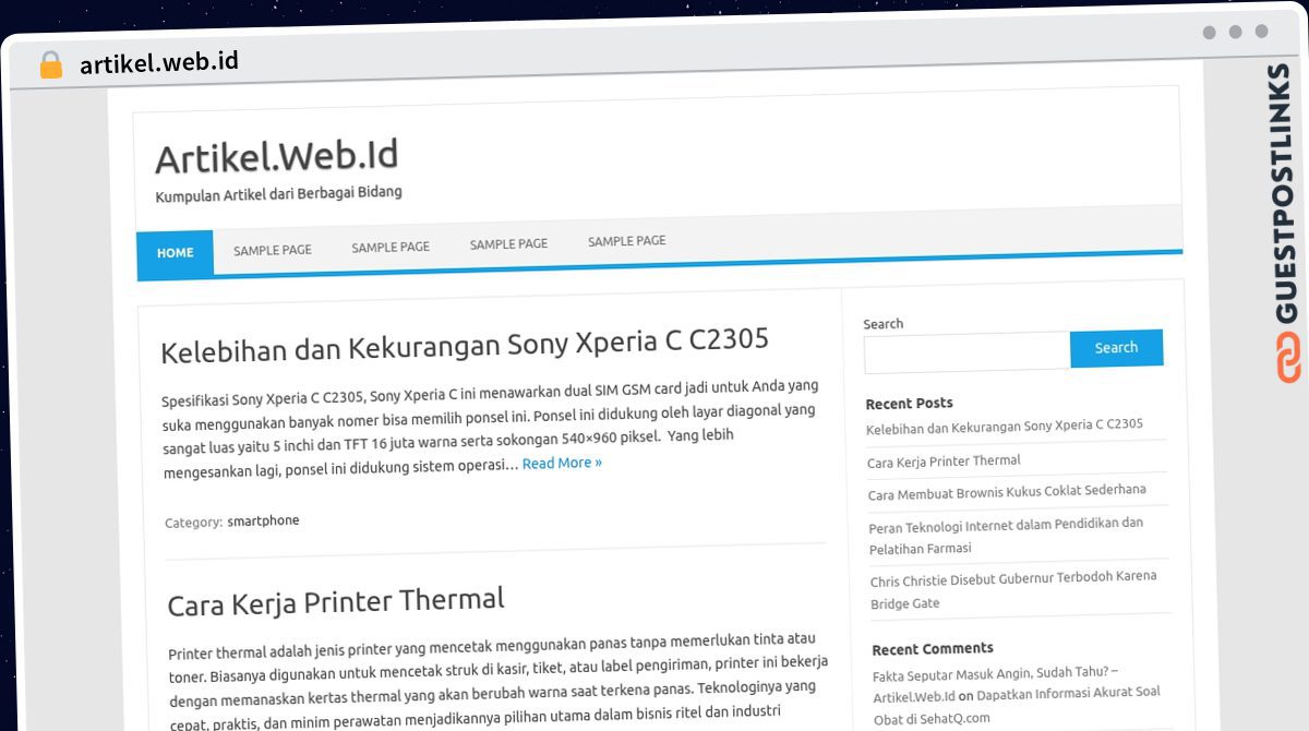 Publish Guest Post on artikel.web.id
