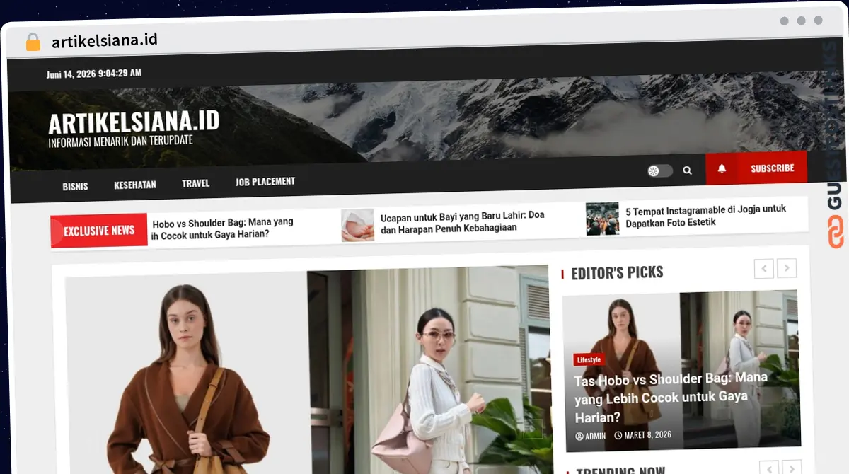 Publish Guest Post on artikelsiana.id