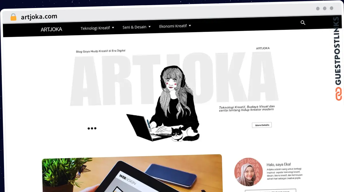 Publish Guest Post on artjoka.com