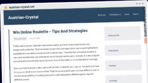 Publish Guest Post on austrian-crystal.net