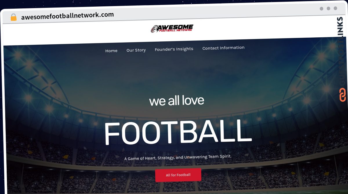 Publish Guest Post on awesomefootballnetwork.com