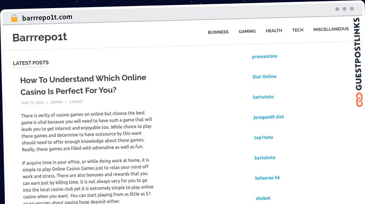 Publish Guest Post on barrrepo1t.com