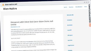Publish Guest Post on bien-naitre.net