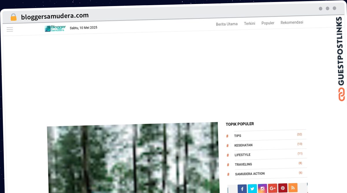 Publish Guest Post on bloggersamudera.com