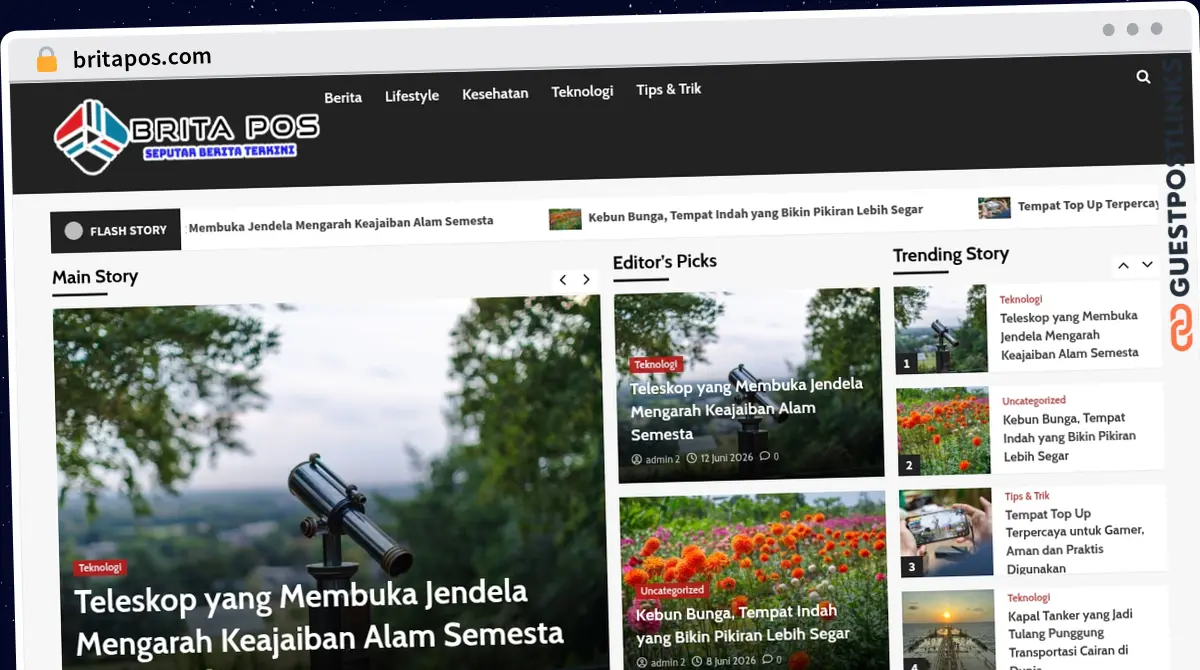Publish Guest Post on britapos.com