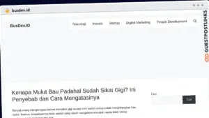 Publish Guest Post on busdev.id