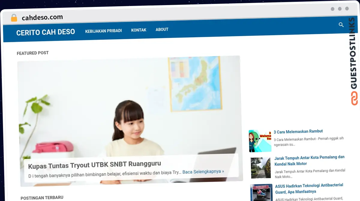 Publish Guest Post on cahdeso.com
