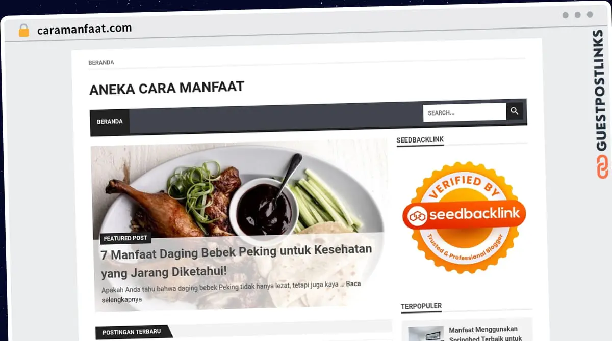 Publish Guest Post on caramanfaat.com