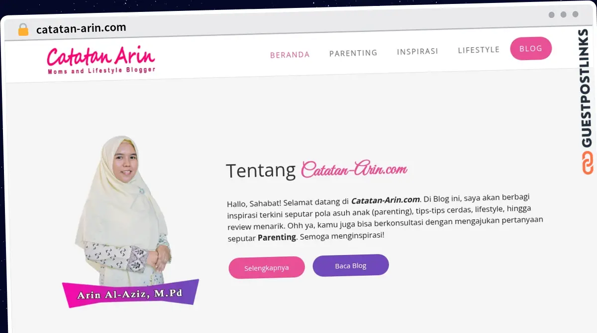 Publish Guest Post on catatan-arin.com