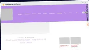 Publish Guest Post on chemistrahmah.com