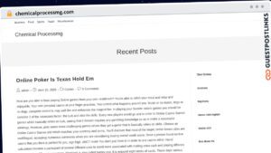 Publish Guest Post on chemlcalprocessmg.com