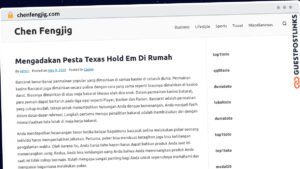 Publish Guest Post on chenfengjig.com