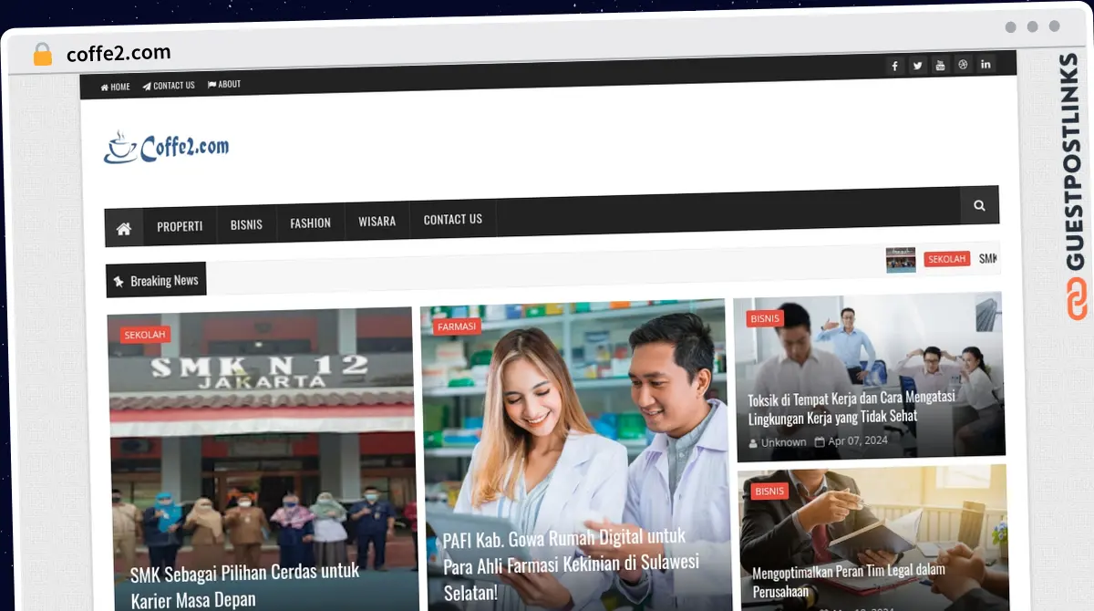 Publish Guest Post on coffe2.com