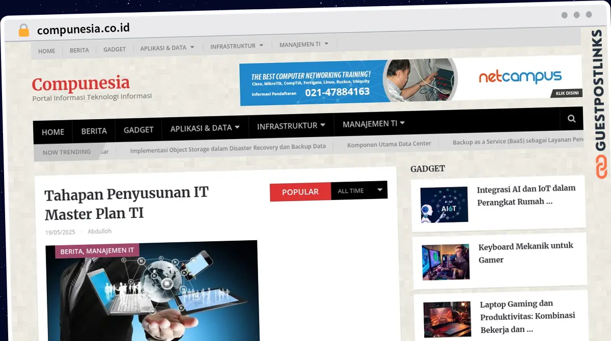 Publish Guest Post on compunesia.co.id