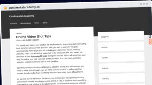 Publish Guest Post on continentalacademy.in