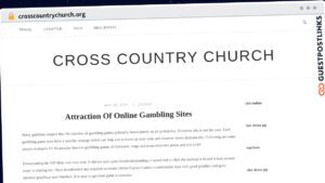 Publish Guest Post on crosscountrychurch.org