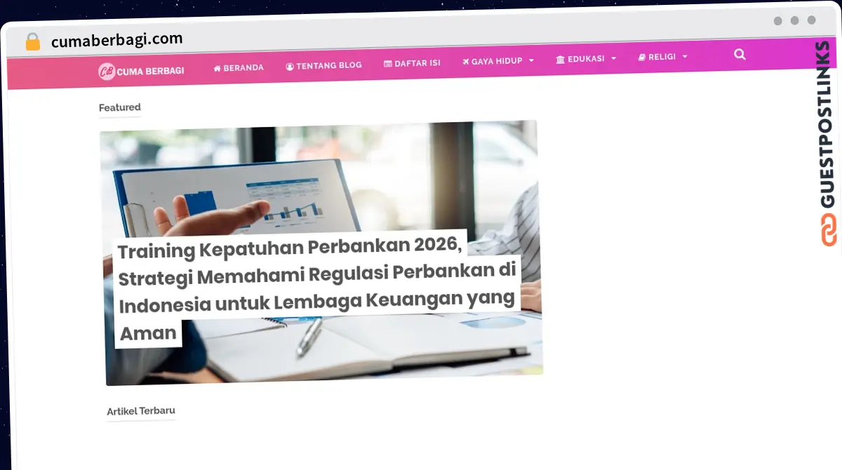 Publish Guest Post on cumaberbagi.com